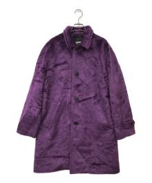 SUPREME（シュプリーム）の古着「Alpaca Overcoat/アルパカオーバーコート」｜パープル