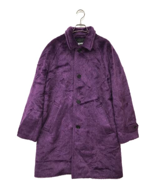 SUPREME（シュプリーム）SUPREME (シュプリーム) Alpaca Overcoat/アルパカオーバーコート パープル サイズ:Sの古着・服飾アイテム