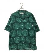 BoTTボット）の古着「HUMAN S/SL SHIRT」｜グリーン