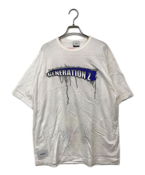 WTAPS（ダブルタップス）WTAPS (ダブルタップス) FUTURA (フューチュラ) GENERATION Z TEE ホワイト サイズ:04の古着・服飾アイテム