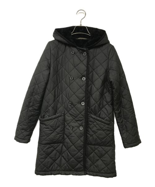 MACKINTOSH（マッキントッシュ）MACKINTOSH (マッキントッシュ) フーディキルティングコート ブラック サイズ:記載なしの古着・服飾アイテム