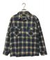 PENDLETON（ペンドルトン）の古着「70‘Sオンブレシャツ」｜ネイビー