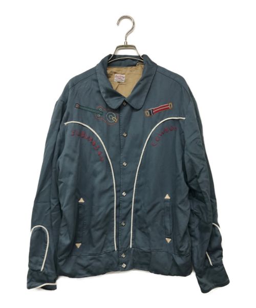 LEVI'S VINTAGE CLOTHING（リーバイス ビンテージ クロージング）LEVI'S VINTAGE CLOTHING (リーバイスヴィンテージクロージング) レーヨン カウボーイジャケット ネイビー サイズ:Mの古着・服飾アイテム