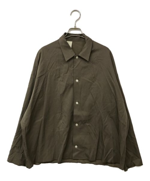 N.HOOLYWOOD（エヌ ハリウッド）N.HOOLYWOOD (エヌ ハリウッド) BIG SHIRT/ビッグシャツ ベージュ サイズ:36の古着・服飾アイテム