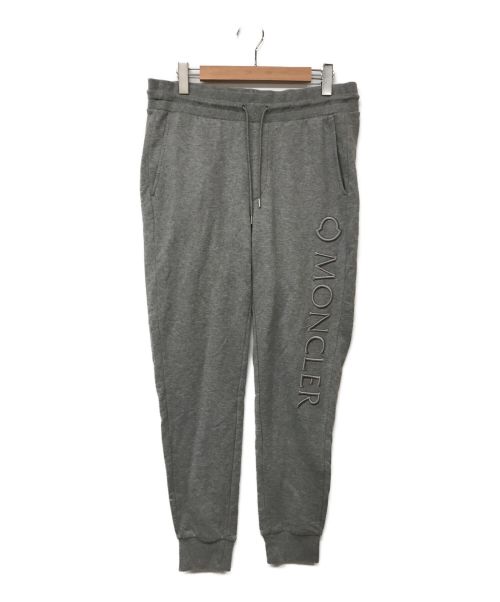 MONCLER（モンクレール）MONCLER (モンクレール) PANTALONE SWEAT PANT/パンタロンスウェットパンツ グレー サイズ:Lの古着・服飾アイテム