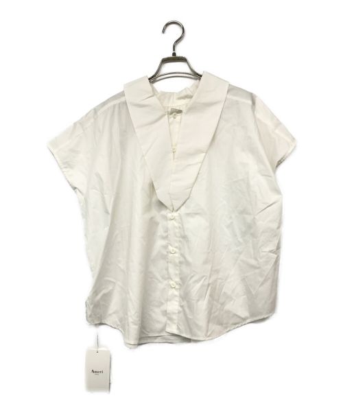 Ameri（アメリ）Ameri (アメリ) 2WAY BACKWARDS SHIRT ホワイト サイズ:Freeの古着・服飾アイテム