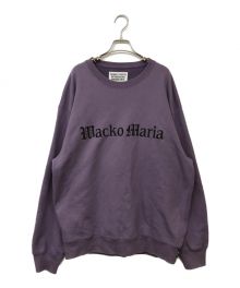 WACKO MARIA（ワコマリア）の古着「MIDDLE WEIGHT CREW NECK SWEAT SHIRT/ミドルウェイトクルーネックスウェットシャツ」｜パープル