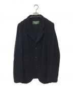 COMME des GARCONS HOMME PLUS EVER GREENコムデギャルソンオムプリュス エバーグリーン）の古着「ウールジャケット」｜ネイビー