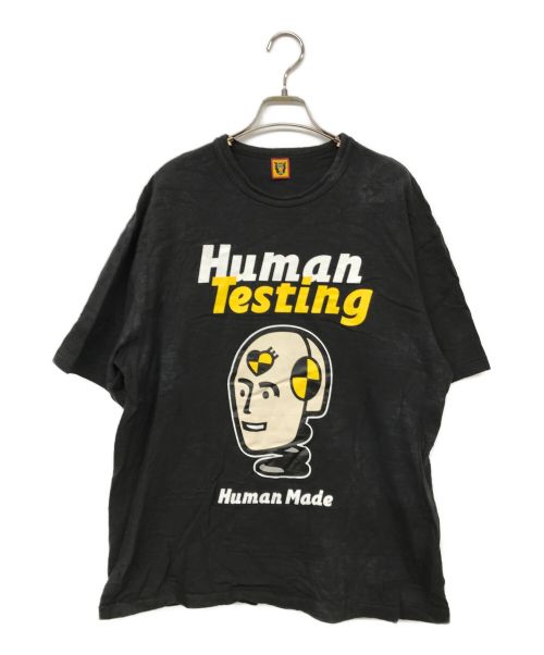 HUMAN MADE（ヒューマンメイド）HUMAN MADE (ヒューマンメイド) ASAP ROCKY (エイサップロッキー) HUMAN TESTING T-SHIRT/ヒューマンテスティングTシャツ ブラック サイズ:2XLの古着・服飾アイテム