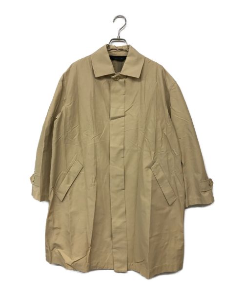 ISSEY MIYAKE（イッセイミヤケ）ISSEY MIYAKE (イッセイミヤケ) ステンカラーコート アイボリー サイズ:Mの古着・服飾アイテム