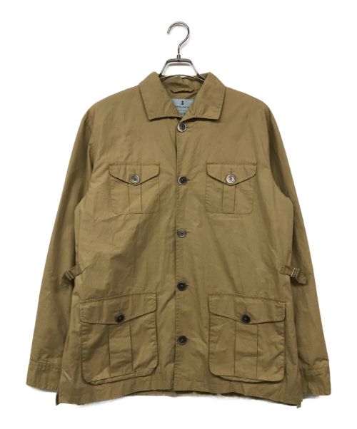 HEMINGSWORTH（ヘミングスワース）HEMINGSWORTH (ヘミングスワース) KHAKI SAFARI JACKET/サファリジャケット ベージュ サイズ:42の古着・服飾アイテム