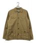 HEMINGSWORTH（ヘミングスワース）の古着「KHAKI SAFARI JACKET/サファリジャケット」｜ベージュ