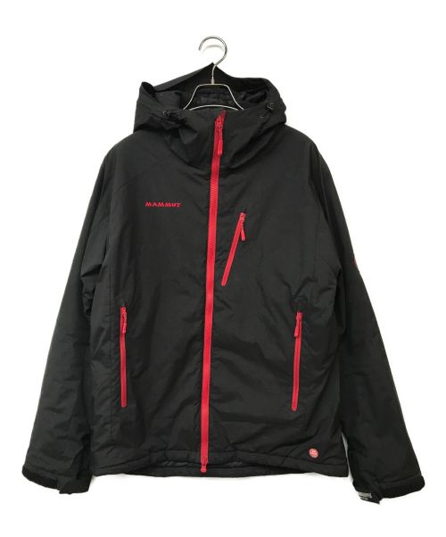 MAMMUT（マムート）MAMMUT (マムート) Winter Trail Jacket/ウィンタートレイルジャケット ブラック×レッド サイズ:Lの古着・服飾アイテム