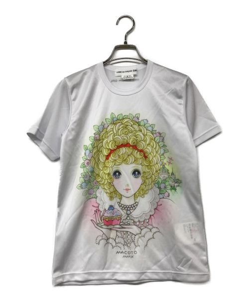 COMME des GARCONS GIRL（コムデギャルソンガール）COMME des GARCONS GIRL (コムデギャルソンガール) 高橋真琴 グラフィックプリントTシャツ ホワイト サイズ:Sの古着・服飾アイテム