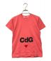 PLAY COMME des GARCONS（プレイ コムデギャルソン）の古着「コラボｔシャツ」｜ピンク