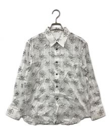 TAO COMME des GARCONS（タオ コムデギャルソン）の古着「花柄シャツ」｜ホワイト