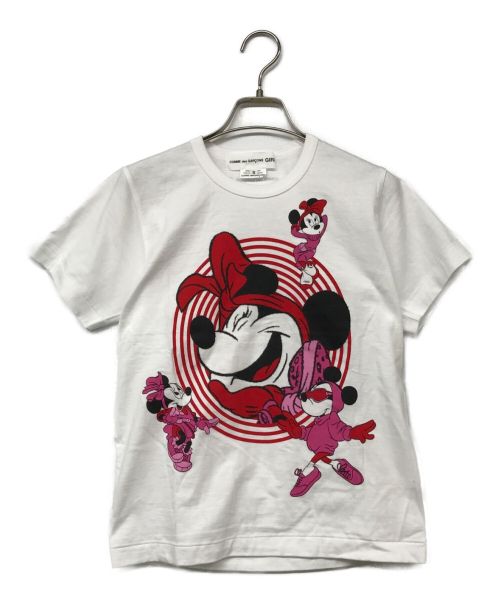 COMME des GARCONS GIRL（コムデギャルソンガール）COMME des GARCONS GIRL (コムデギャルソンガール) DISNEY (ディズニー) プリントTシャツ ホワイト サイズ:Sの古着・服飾アイテム