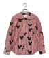 COMME des GARCONS GIRL（コムデギャルソンガール）の古着「ストライプシャツ」｜レッド