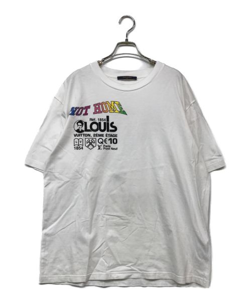 LOUIS VUITTON（ルイ ヴィトン）LOUIS VUITTON (ルイ ヴィトン) 2019SS Kansas Wind Print Tee/カンザスウィンドウプリントT ホワイト サイズ:XLの古着・服飾アイテム