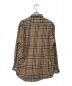 Burberry's (バーバリーズ) ノバチェックシャツ ベージュ サイズ:Medium：8800円