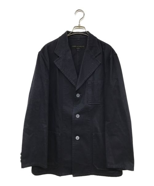 COMME des GARCONS HOMME（コムデギャルソン オム）COMME des GARCONS HOMME (コムデギャルソン オム) コットンジャケット ネイビー サイズ:Lの古着・服飾アイテム