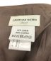 中古・古着 DRIES VAN NOTEN (ドリスヴァンノッテン) 18SS リネンキュプラ 切り替え スカート ブラウン サイズ:34：17800円