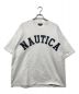 NAUTICA（ノーティカ）の古着「アーチロゴショートスリーブTシャツ」｜ホワイト