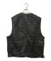 SUPREME (シュプリーム) Patchwork Leather Cargo Vest/パッチワークレザーカーゴベスト ブラック サイズ:M：39800円