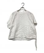 45Rフォーティーファイブアール）の古着「インドカラミレースdeTシャツ」｜ホワイト