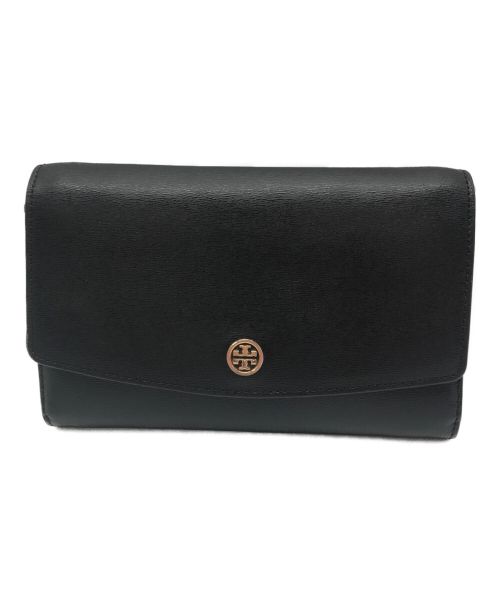 TORY BURCH（トリーバーチ）TORY BURCH (トリーバーチ) チェーンウォレット ブラックの古着・服飾アイテム