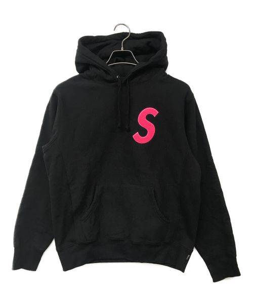 SUPREME（シュプリーム）SUPREME (シュプリーム) S logo hooded/Sロゴフーデッド ブラック サイズ:Sの古着・服飾アイテム