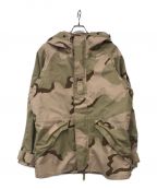 ミリタリーミリタリー）の古着「PARKA COLD WEATHER DESERT CAMOUFLAGE」｜カーキ