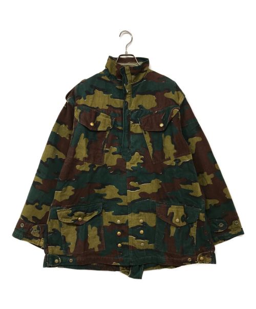 MILITARY（ミリタリー）MILITARY (ミリタリー) Paratroopers Pullover camouflage Jacket/パラトルーパーズプルオーバーカモフラージュジャケット カーキ サイズ:記載なしの古着・服飾アイテム