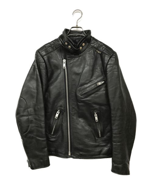 BELSTAFF（ベルスタッフ）BELSTAFF (ベルスタッフ) シングルレザージャケット ブラック サイズ:記載なしの古着・服飾アイテム