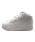 NIKE (ナイキ) AIR FORCE 1 MID 07/エアフォースワン ホワイト サイズ:26.5㎝：9800円