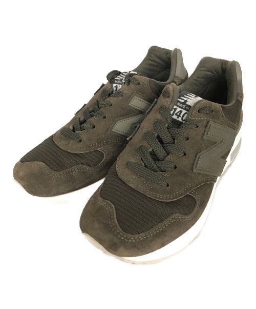 NEW BALANCE（ニューバランス）NEW BALANCE (ニューバランス) スニーカー ブラックオリーブ サイズ:23.5cmの古着・服飾アイテム