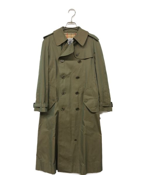 Burberry's（バーバリーズ）Burberry's (バーバリーズ) 裏ノバチェックトレンチコート カーキ サイズ:Ｍの古着・服飾アイテム