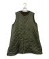 中古・古着 Barbour (バブアー) BEAMS BOY (ビームスボーイ) Liner Vest/ライナーベスト オリーブ×ブラウン サイズ:101cm (W40)：12000円