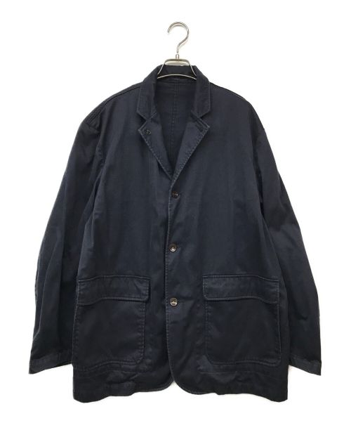 nanamica（ナナミカ）nanamica (ナナミカ) A.H (エーエイチ) Big Chino Club Jacket/ビッグチノクラブジャケット ネイビー サイズ:Lの古着・服飾アイテム