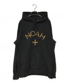 Noahノア）の古着「cheetah logo hoodie」｜ブラック