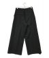 THE RERACS (ザ リラクス) SUPER WIDE EASY SLACKS ブラック サイズ:46：12800円