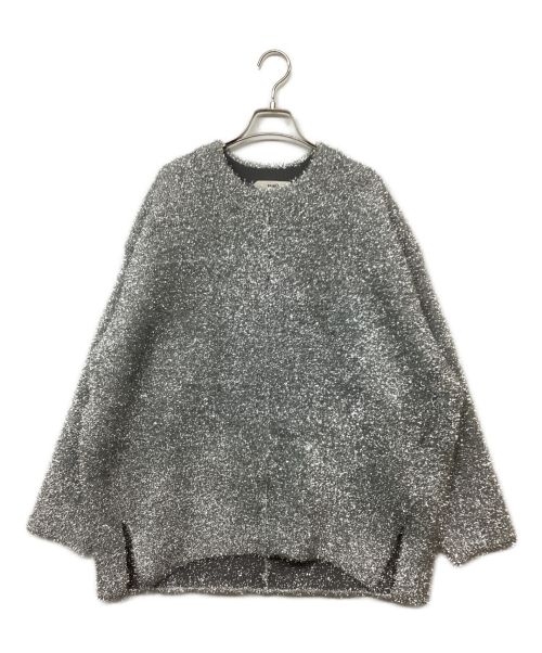 Venit（ヴェニット）Venit (ヴェニット) METALLIC SHAGGY PULLOVER/メタリックシャギープルオーバー シルバー サイズ:Mの古着・服飾アイテム