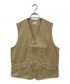 PABLO VINCIパブロビンチ）の古着「Chino vest」｜ベージュ