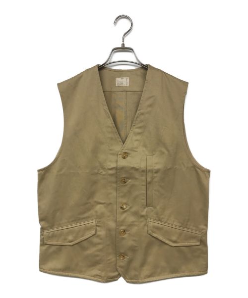 PABLO VINCI（パブロビンチ）PABLO VINCI (パブロビンチ) Chino vest ベージュ サイズ:MEDIUMの古着・服飾アイテム