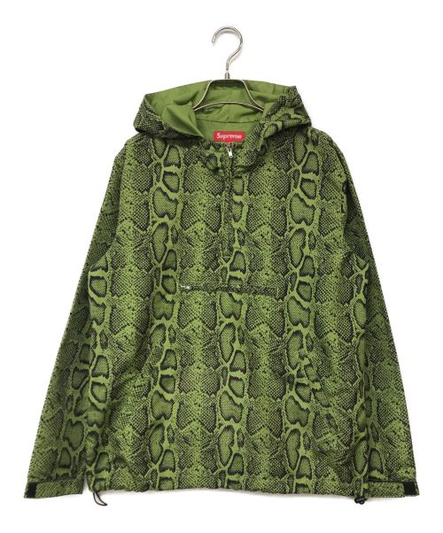 SUPREME（シュプリーム）SUPREME (シュプリーム) python anorak/パイソンアノラックパーカー グリーン サイズ:Sの古着・服飾アイテム