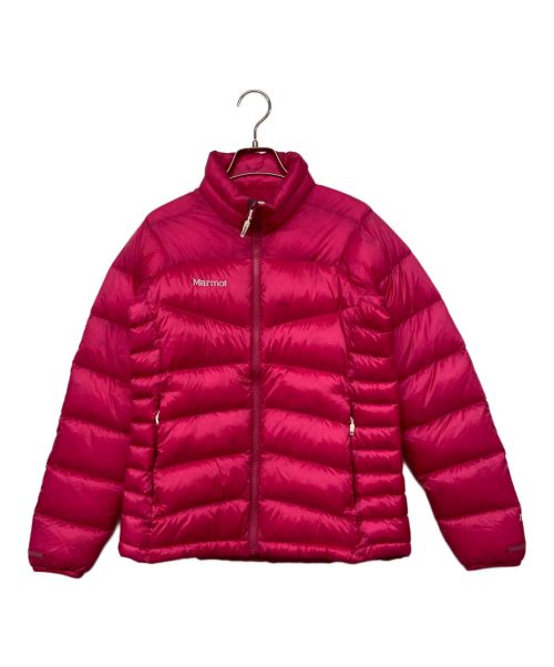 MARMOT（マーモット）MARMOT (マーモット) W's Trans QUIX DOWN Jacket/トランスクイックス ダウンジャケット ピンク サイズ:Mの古着・服飾アイテム