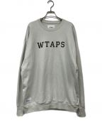 WTAPSダブルタップス）の古着「ACADEMY SWEATER/アカデミーセーター」｜グレー