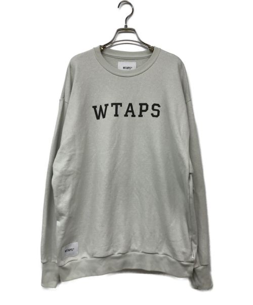 WTAPS（ダブルタップス）WTAPS (ダブルタップス) ACADEMY SWEATER/アカデミーセーター グレー サイズ:3の古着・服飾アイテム