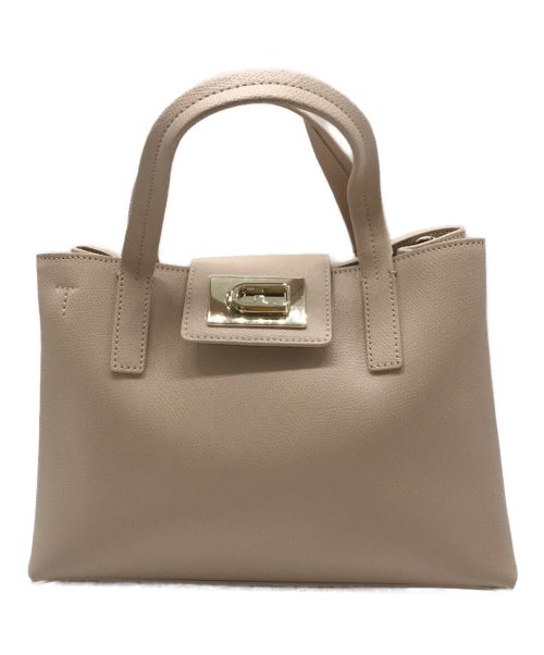 FURLA（フルラ）FURLA (フルラ) 1927MTOTE ベージュの古着・服飾アイテム