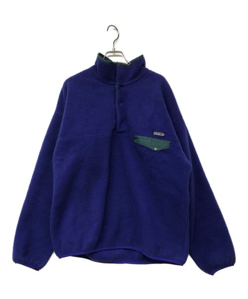 Patagonia（パタゴニア）Patagonia (パタゴニア) フリースプルオーバー ブルー サイズ:Lの古着・服飾アイテム